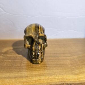 Tiger's Eye Skull Crystal